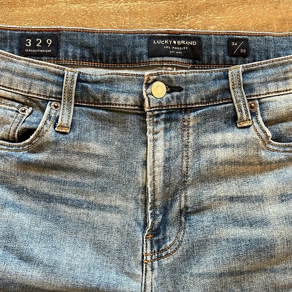 Lucky Brand 329 Classic Straight Jeans - Picture 7 of 9